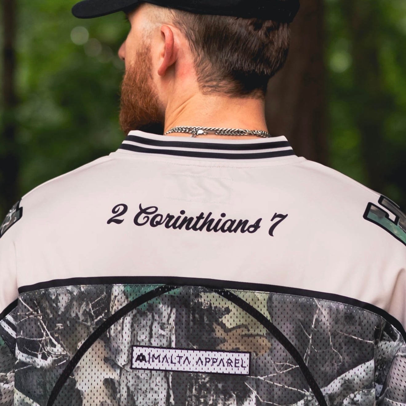 CONSECRATED Jersey - Cream/Woodland Camo (Oversized Fit)