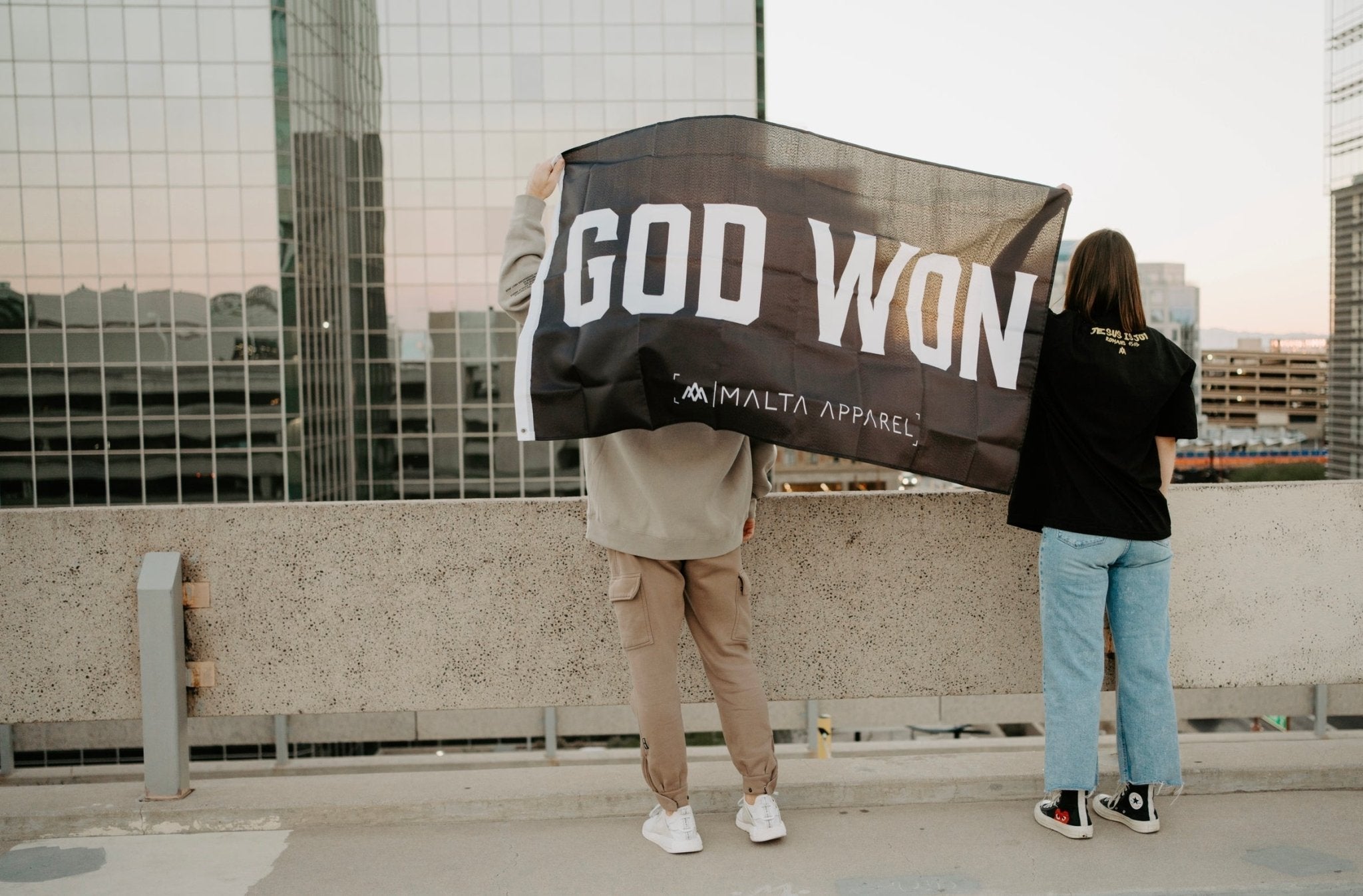 ‘God Won’ Flag