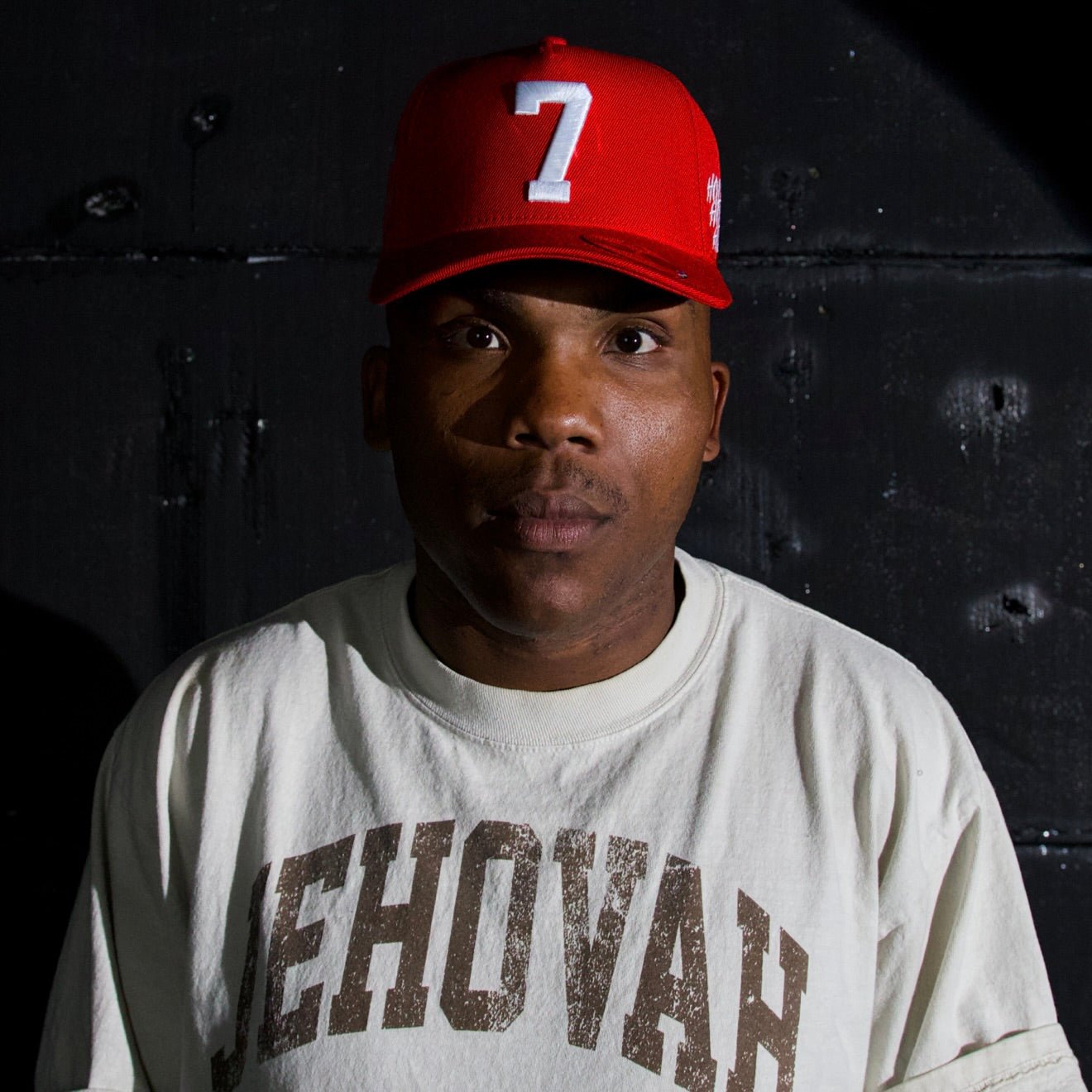 7 Premium Wool Blend SnapBack - Red/White