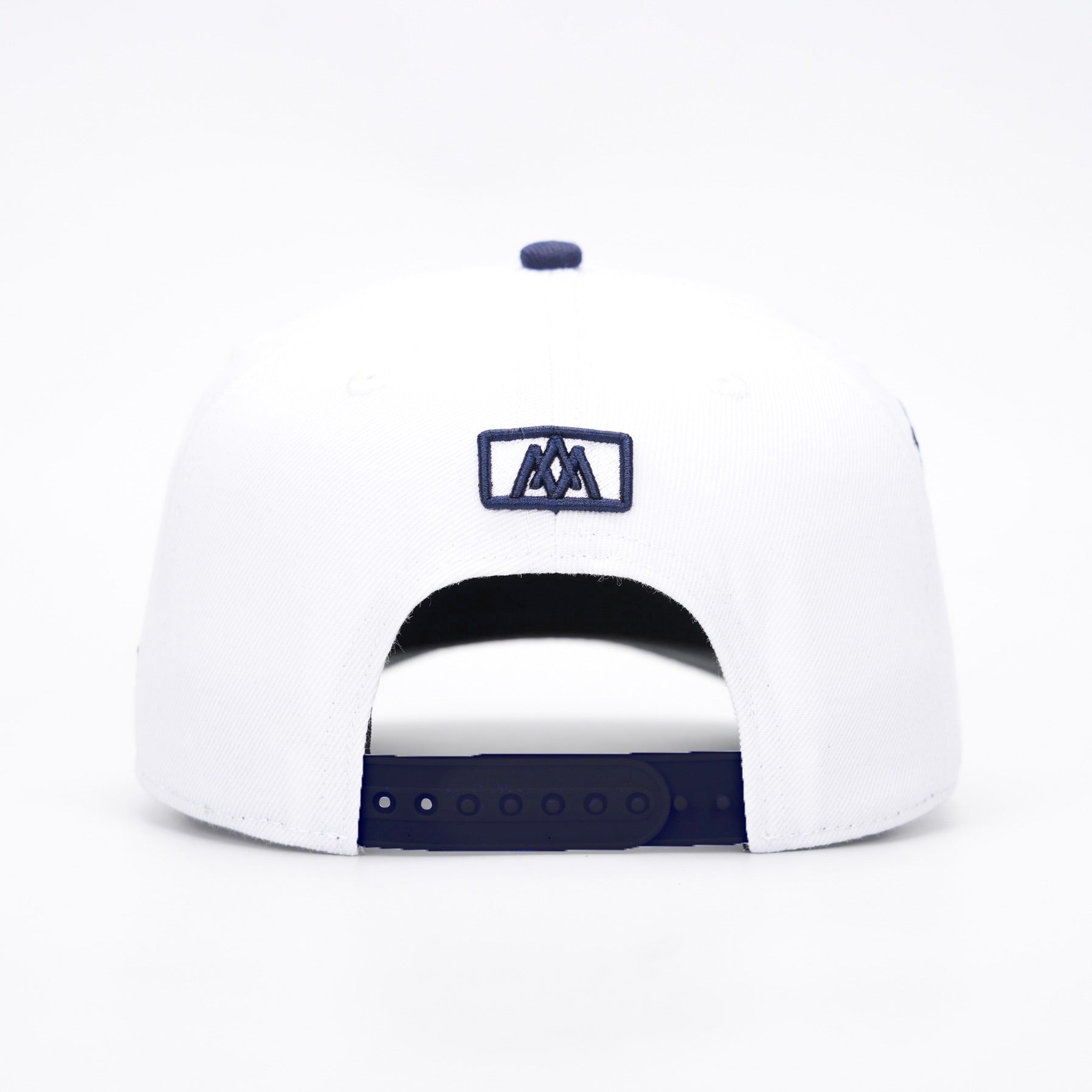 7 Premium Wool Blend SnapBack - White/Navy