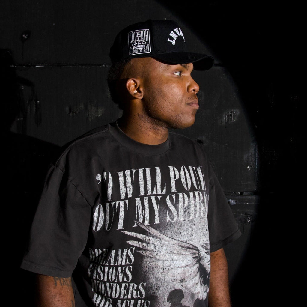 SERVANT Premium Wool Blend SnapBack - Black/White