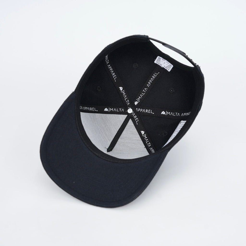 SERVANT Premium Wool Blend SnapBack - Black/White