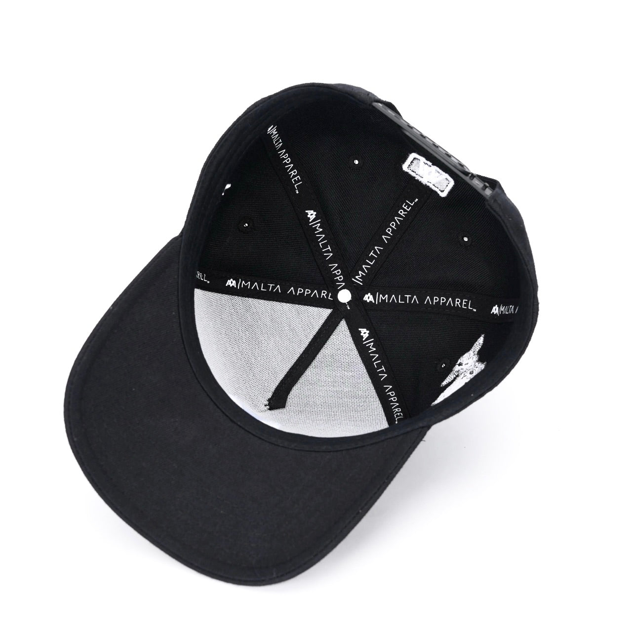 7 Premium Wool Blend SnapBack - Black/White