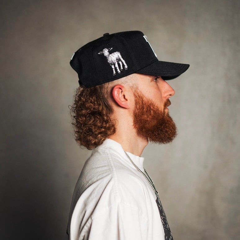 7 Premium Wool Blend SnapBack - Black/White