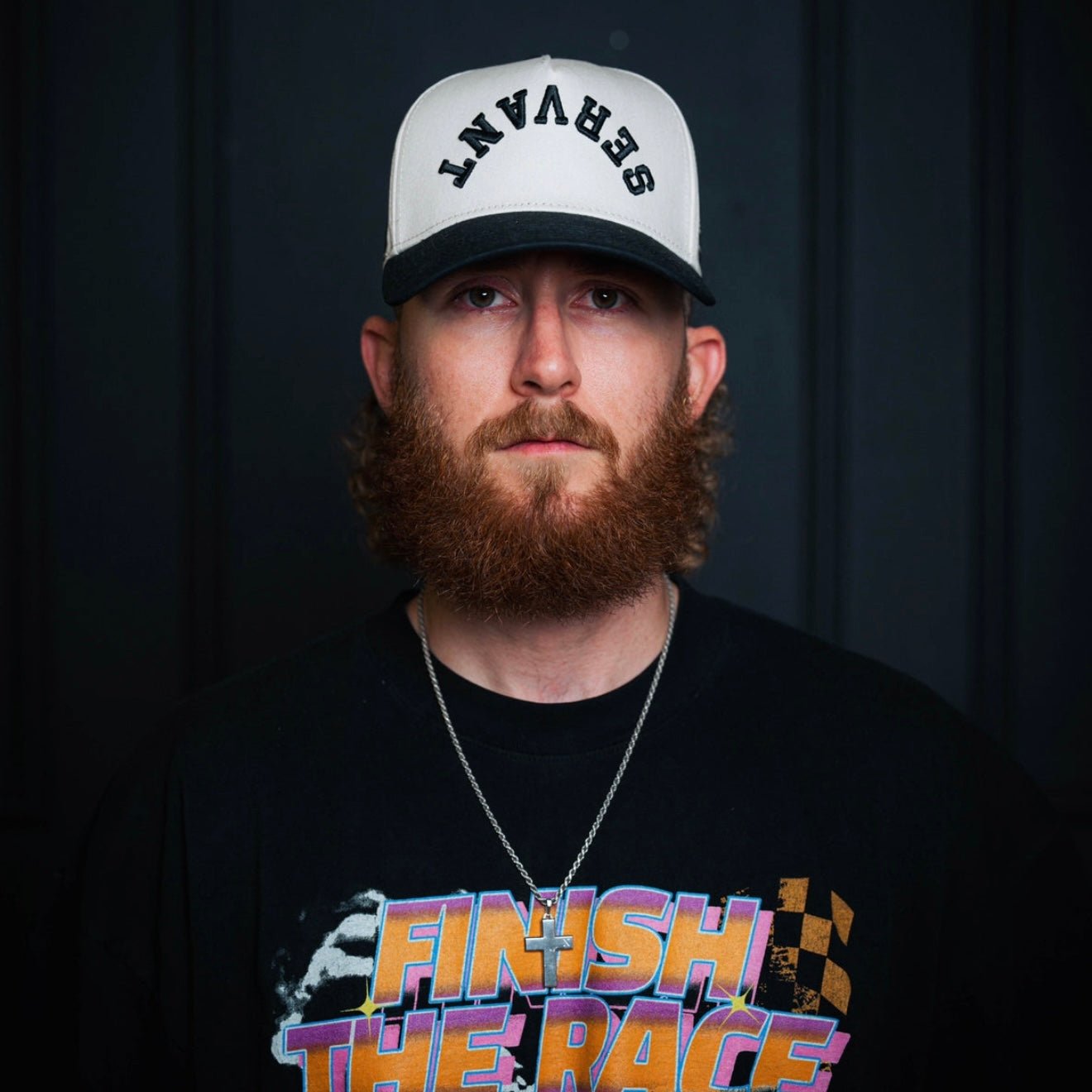 SERVANT Premium SnapBack - Cream/Black