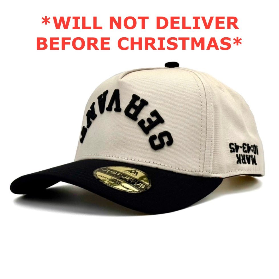 SERVANT Premium SnapBack - Cream/Black