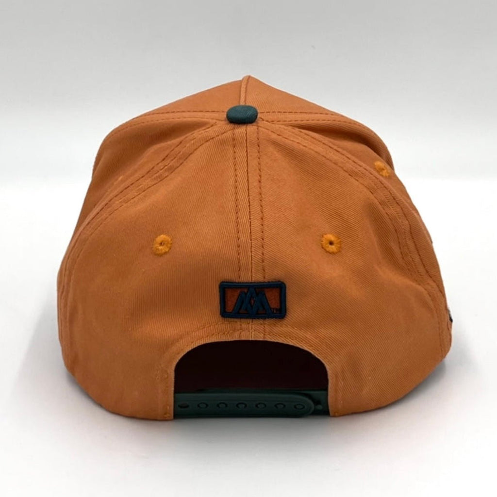 Yahweh Premium Cotton SnapBack - Copper/Teal